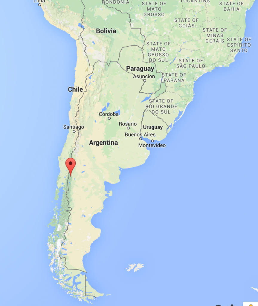 San Martín de los Andes, Google Maps